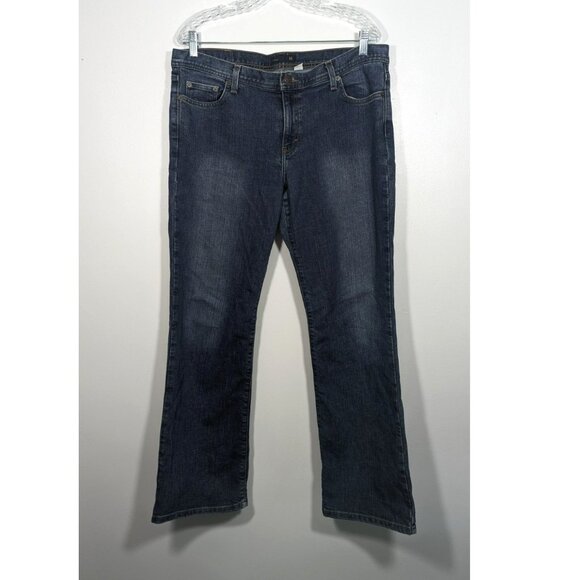 J.CREW Denim - J Crew Womens Sz 14 Straight Leg Jeans Medium Wash High Rise Retro Classic